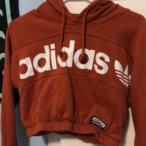 Adidas crop top sweater